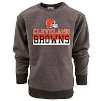 Sweat-shirt en polaire réversible pour jeunes Wes & Willy Brown des Cleveland Browns