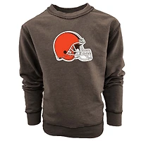 Sweat-shirt en polaire réversible pour jeunes Wes & Willy Brown des Cleveland Browns