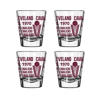 Cleveland Cavaliers 4-Pack 2oz. Shot Glass Set