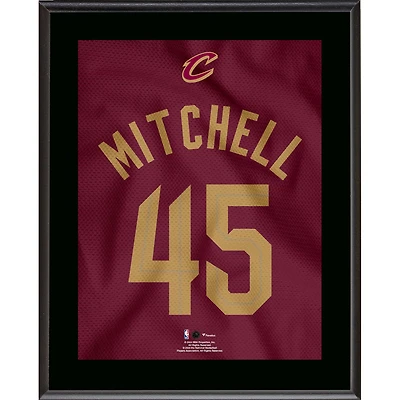 Donovan Mitchell Cleveland Cavaliers 10.5" x 13" Jersey Number Sublimated Player Plaque