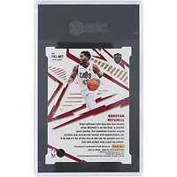 Carte Panini Donruss Optic Gold Prizm 2023-24 autographiée par Donovan Mitchell des Cleveland Cavaliers #FBS-MIT #6/10 SGC authentifiée 9/10