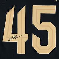 Maillot Jordan Brand Swingman noir autographié par Donovan Mitchell des Cleveland Cavaliers 2022-2023