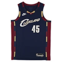 Donovan Mitchell Cleveland Cavaliers Autographed Navy Nike Hardwood Classics Swingman Jersey