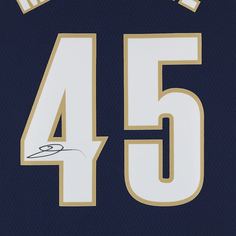 Donovan Mitchell Cleveland Cavaliers Autographed Navy Nike Hardwood Classics Swingman Jersey