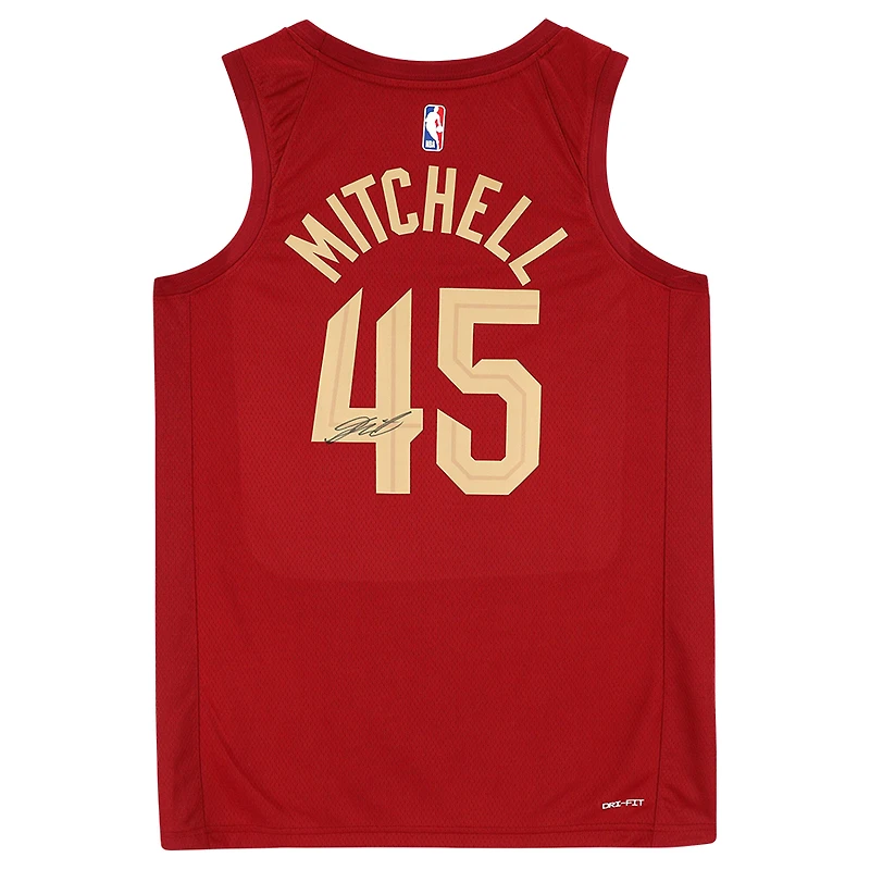 Donovan Mitchell Cleveland Cavaliers Autographed Nike Icon Swingman Jersey