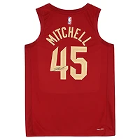 Donovan Mitchell Cleveland Cavaliers Autographed Nike Icon Swingman Jersey