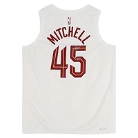 Donovan Mitchell Cleveland Cavaliers Autographed White Nike 2022-23 Association Edition Swingman Jersey with "Spida" Inscription
