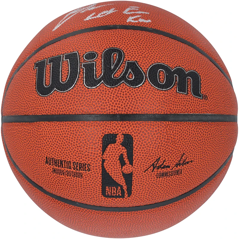 Donovan Mitchell Cleveland Cavaliers Autographed Wilson Authentic Series Indoor/Outdoor Basketball with "Let Em Know" Inscription