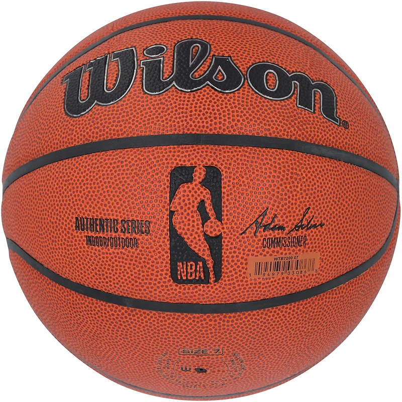 Donovan Mitchell Cleveland Cavaliers Autographed Wilson Authentic Series Indoor/Outdoor Basketball with "Let Em Know" Inscription
