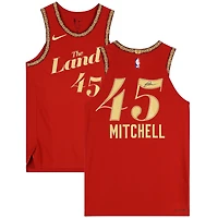 Maillot Nike City Edition Swingman 2023-24 signé Donovan Mitchell Cleveland Cavaliers