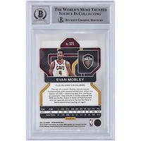 Evan Mobley Cleveland Cavaliers Autographed 2021-22 Panini Prizm #325 Beckett Fanatics Witnessed Authenticated 9/10 Rookie Card