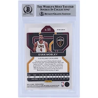 Carte de recrue autographiée 2021-22 Panini Prizm rouge, blanc et bleu #325 Beckett Fanatics Witnessed Authenticated 10 Rookie Card par Evan Mobley Cleveland Cavaliers