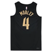 Evan Mobley Cleveland Cavaliers Autographed Black Jordan Brand 2022-23 Statement Edition Jersey 