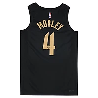 Evan Mobley Cleveland Cavaliers Autographed Black Jordan Brand 2022-23 Statement Edition Jersey 