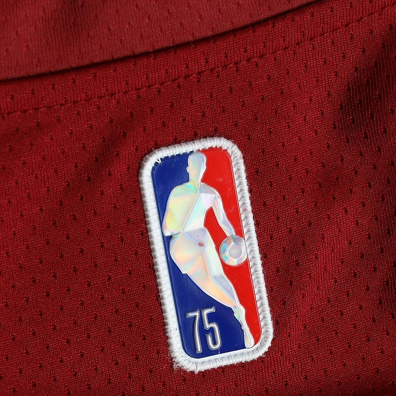 Evan Mobley Cleveland Cavaliers Autographed Nike Red 2021-22 Mixtape Swingman Jersey with "#3 Draft Pick" Inscription