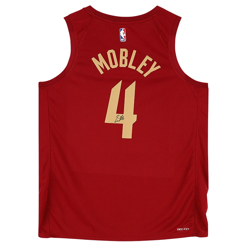 Evan Mobley Cleveland Cavaliers Autographed Nike Red 2022-2023 Icon Swingman Jersey