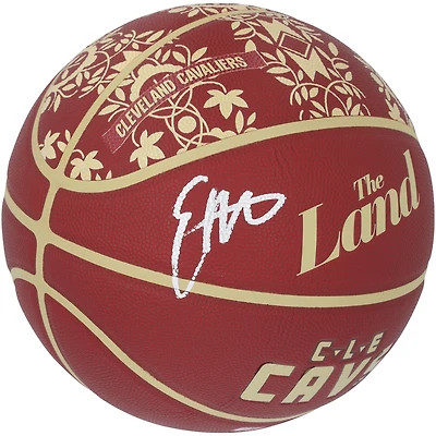 Evan Mobley Cleveland Cavaliers Autographed Wilson 2023-24 City Edition Collector's Basketball 
