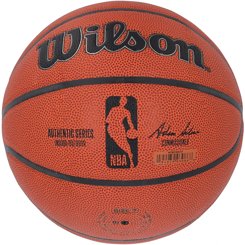 Evan Mobley Cleveland Cavaliers Autographed Wilson Authentic Series Indoor/Outdoor Basketball with "The Land" Inscription