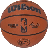 Ballon de basket officiel Wilson autographié par Evan Mobley des Cleveland Cavaliers