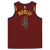 Evan Mobley Cleveland Cavaliers Autographed Wine Nike Swingman Jersey with "2021 #3 Pick" Inscription