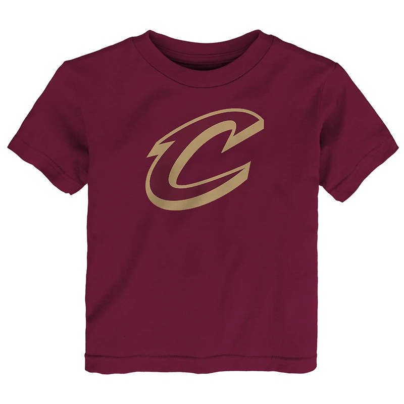 T-shirt pour bébé Outerstuff Wine Cleveland Cavaliers avec logo principal