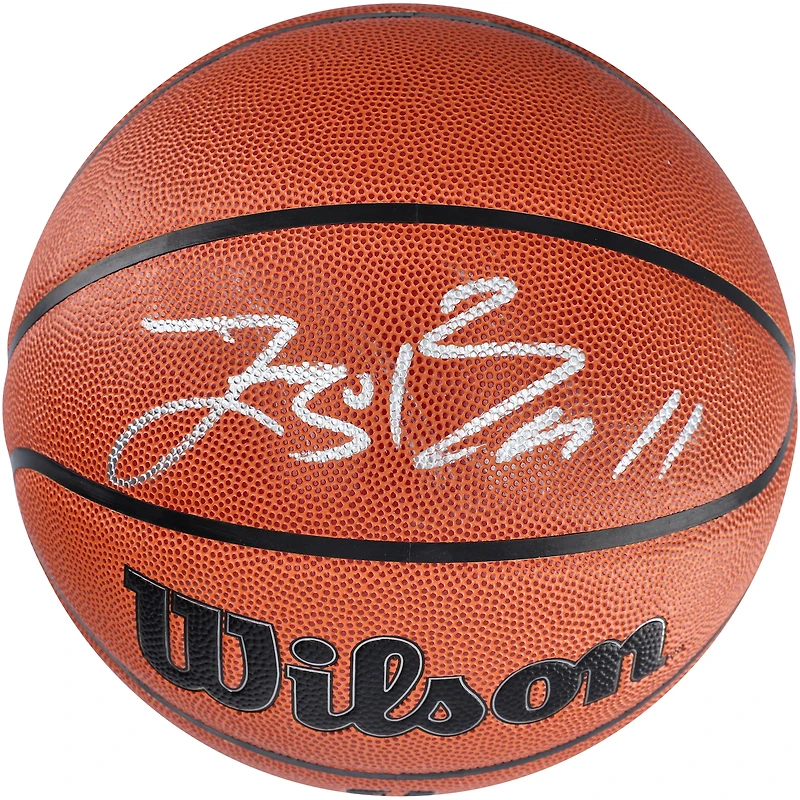 Ballon de basket-ball intérieur/extérieur Wilson Authentic Series autographié par Lonzo Ball Cleveland Cavaliers