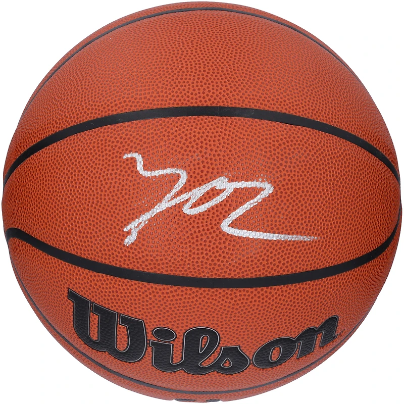 Ballon de basket-ball intérieur/extérieur Wilson autographié par Lonzo Ball Cleveland Cavaliers