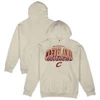 Men's Stadium Essentials  Cream Cleveland Cavaliers Your Way Oversized Urban Pullover Hoodie