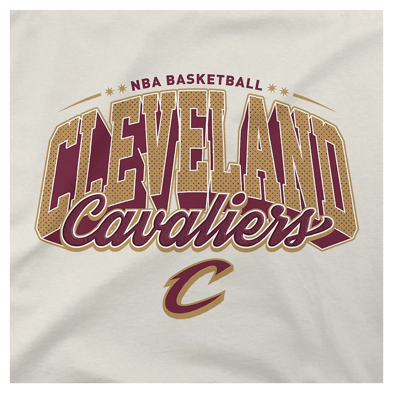 Men's Stadium Essentials  Cream Cleveland Cavaliers Your Way Oversized Urban T-Shirt