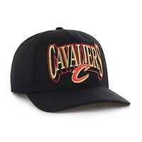Casquette ajustable noire « 47 » pour homme des Cleveland Cavaliers, Every Time Past Champs Hitch