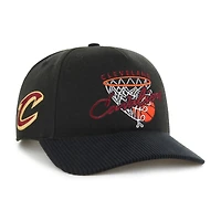 Casquette ajustable noire « 47 Cleveland Cavaliers Nothing But Net Hitch » pour homme