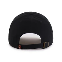Men's '47  Cleveland Cavaliers Black on Black Clean Up Adjustable Hat