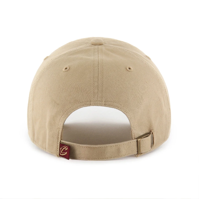 Casquette ajustable pour homme, modèle '47, logo Cleveland Cavaliers, kaki.
