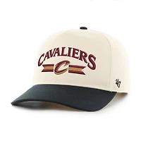 Casquette ajustable Cleveland Cavaliers Fast Break Chase Hitch pour homme, modèle 47 Natural