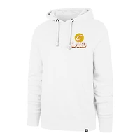 Men's '47 White Cleveland Cavaliers 2025/26 City Edition Jab Step Headline Hoodie