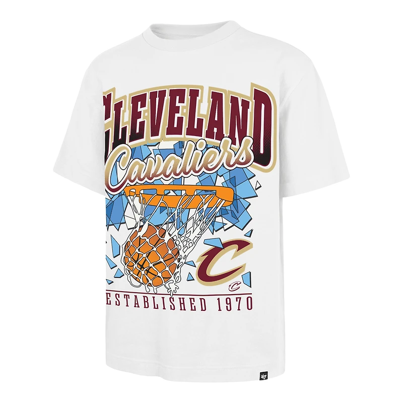 Men's '47  White Cleveland Cavaliers Regional Franklin T-Shirt