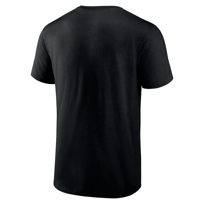 T-shirt noir pour homme avec logo alternatif des Cleveland Cavaliers