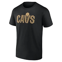 Men's  Black Cleveland Cavaliers Wordmark T-Shirt