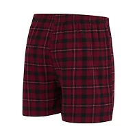 Men's Concepts Sport Wine/Black Cleveland Cavaliers Hawthorn Flannel Boxer