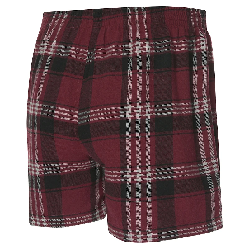 Boxer en flanelle pour homme Concepts Sport Wine Cleveland Cavaliers Region