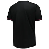 Men's Fanatics Black Cleveland Cavaliers Big & Tall Pop Full-Button Jersey