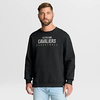 Sweat-shirt à capuche noir Fanatics pour homme, collection Crossover Cleveland Cavaliers, entraînement de rotation défensive, qualité supérieure