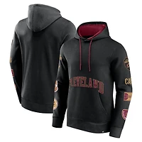 Sweat à capuche noir Fanatics pour hommes des Cleveland Cavaliers Home Court