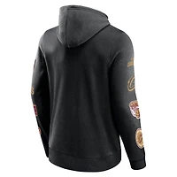 Sweat à capuche noir Fanatics pour hommes des Cleveland Cavaliers Home Court