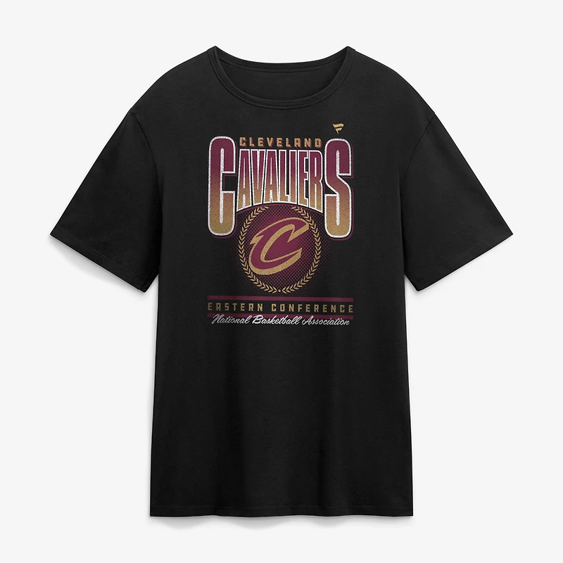 T-shirt oversize à motif graphique des Cleveland Cavaliers noirs de Fanatics pour homme