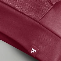 Men's Fanatics Wine Cleveland Cavaliers Back Door Cut Play Defender Full-Zip Hoodie