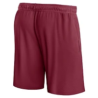 Short en maille Fanatics Wine Cleveland Cavaliers Post Up pour hommes