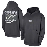 Sweat à capuche Jordan Brand Anthracite Cleveland Cavaliers Statement Jumpman Flight Premiere pour homme
