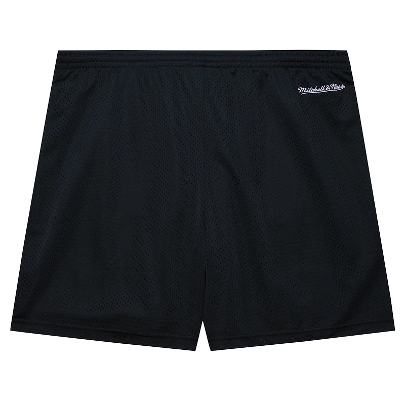 Men's Mitchell & Ness Black Cleveland Cavaliers Hardwood Classics Gameday Mesh Shorts