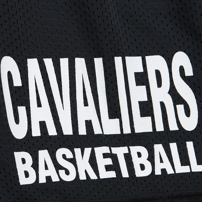 Men's Mitchell & Ness Black Cleveland Cavaliers Hardwood Classics Gameday Mesh Shorts